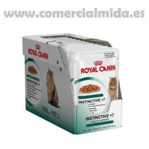 ROYAL CANIN INSTINCTIEF +7 12 x 85g (Gelatina) voor katten vanaf 7 jaar