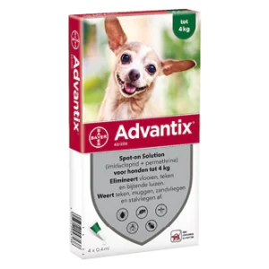 Bayer Advantix Spot on 40 0.4 ml < 4 KG