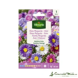 VILMORIN Semillas Reina Margarita Simple Variada