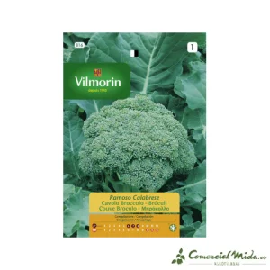 Semillas Bróculi Ramoso Calabrese 9gr VILMORIN