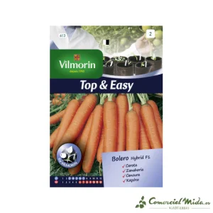 VILMORIN Semillas Zanahoria Bolero Híbrida F1