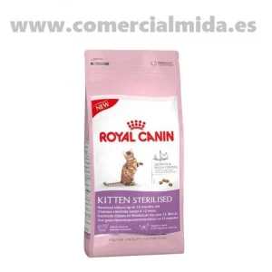 Ik overweeg ROYAL CANIN KITTEN STERILISED voor gesteriliseerde kittens (6 tot 12 maanden)