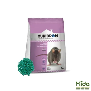Quimunsa RATICIDA MURIBROM Cereal (Brodifacoum) Bolsa 150g