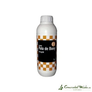 Aceite de Pata de Buey para el Cuidado de Accesorios de Cuero en Caballos 1 L
