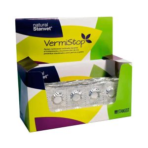 Alimento complementario contra parásitos intestinales en Perros y Gatos VERMISTOP
