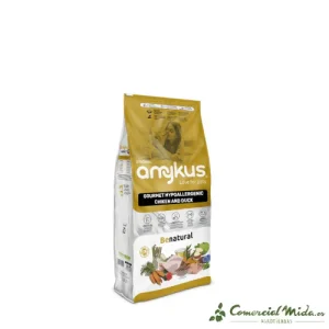 Amykus Gourmet Hypoallergenic G. Free Chicken&Duck Pienso de Pato Sin Cereales para Perros
