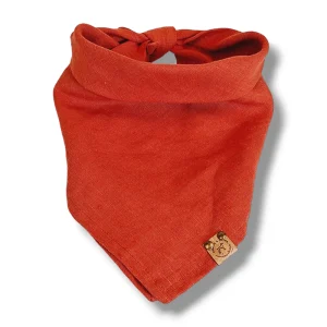Bandana Hond | Roestig Rood