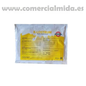 Pienso complementario K-LOSTRUM 100g para terneros, corderos y cabritos