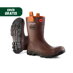 Dunlop Botas Media Caña Purofort RigPRO Dark Brown (LJ0HX42)