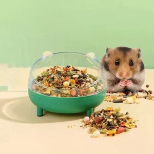 Hamster Anti-kantel Voerbak | Veilige Voeding voor Blije, Gezonde Huisdieren