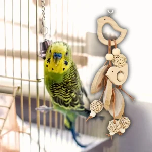 Houten Vogel Kauwspeeltje | Voor Gezonde & Blije snavels