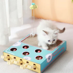 Whack-a-Mole/Mollenmeppen & Krabplank | Interactief speelgoed en krabplank in 1