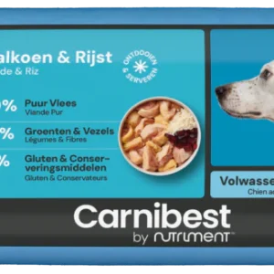 Carnibest Kalkoen & Rijst (Géén verzending!)