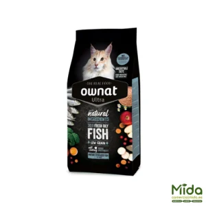 Pienso OWNAT Ultra Mature Sterilized Fish para Gatos Maduros Esterilizados