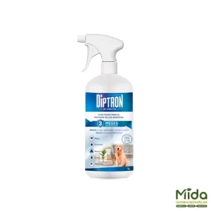 DIPTRON  Spray Insecticida Entorno Mascotas 1 Litro