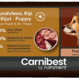 Rundvlees, Kip & Rijst Puppy