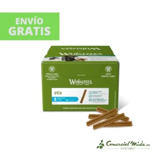 SNACKS WHIMZEES STIX S Snacks Dental para Perros - 150UDS