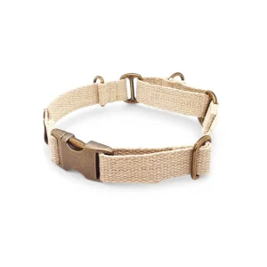 Simply Hemp Half Check Halsband - Schelpenwit