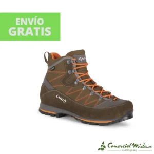 Bota Impermeable AKU TANA GTX OLIVE-FLUO ORANGE Caza y Exploración