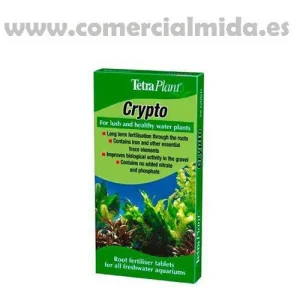 Meststoftabletten TETRA CRYPTO voor aquariumplantenwortels (10 stuks)