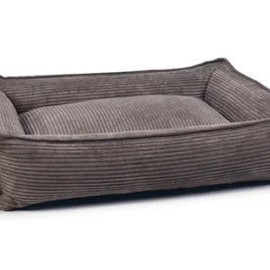 Designed by Lotte Ribbed Hondenmand Bruin