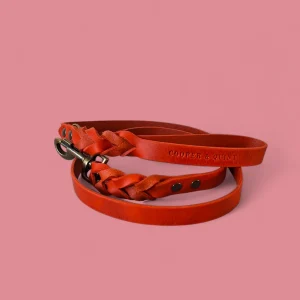 Scarlet Red Limited Edition | Leren Hondenriem