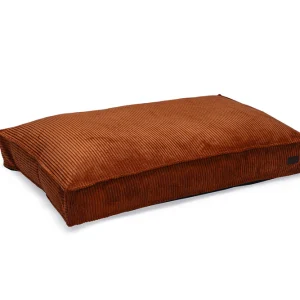 Designed by Lotte Ribbed Hondenkussen Terracotta