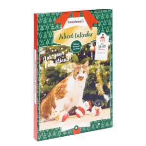Beeztees Kerst Adventskalender Purr - Kattensnack - 24 st.