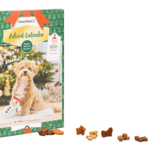 Beeztees Kerst Adventskalender Paw - Hondensnack- 24 st.