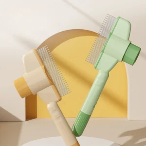 Zelfreinigende kam voor kat en hond