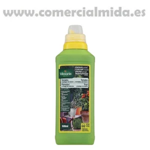 Abono líquido VILMORIN 500ml para tomates y hortalizas de balcón