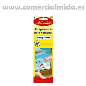 Atrapamoscas transparente para ventanas AEROXON