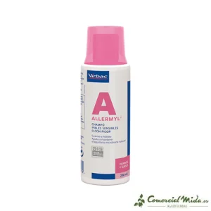 Champú ALLERMYL 250 ml para Pieles Sensibles Mascotas