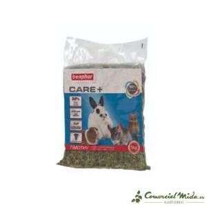 Heno Natural BEAPHAR Care + Timothy 1 Kg para Roedores