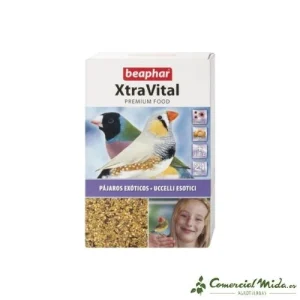 Alimento BEAPHAR Xtravital para Pájaros Tropicales 500 gr