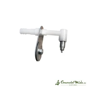 Bebedero de Chupete para Conejos con Soporte para Manguera