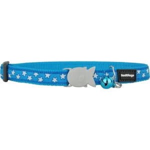 Trixie Kattenhalsband met Belletje - blauw/sterren