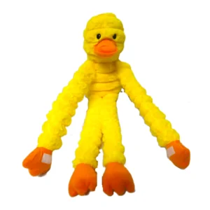 Boon - Slungel Eend - Hondenspeelgoed - Fluffy & Knisperend - 90cm