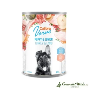 CALIBRA DOG GF VERVE JUNIOR PAVO Y CORDERO