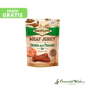 Carnilove Jerky Barritas Pollo y Faisan