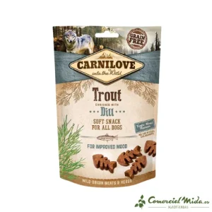 CARNILOVE CANINE SNACK TRUCHA ENELDO