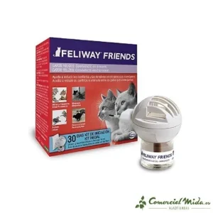 Pack Difusor + Recambio 1 Mes CEVA FELIWAY FRIENDS Gatos