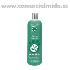 Shampoo MENFORSAN met citronella, een parasietenwerend middel voor honden