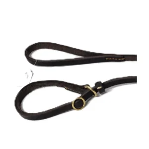 Chikko Quality - Lederen Showlijn - Donkerbruin - 8mm x 120cm