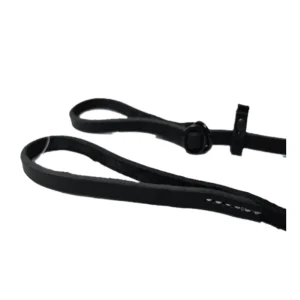 Chikko Quality -  Lederen Showlijn - Zwart - 8mm x 120cm