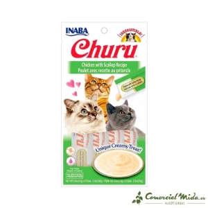 Churu CAT Snack Crema de pollo con vieira