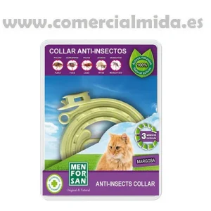 Collar antiparasitario natural MENFORSAN para gatos