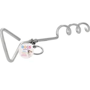 Dogs Collection - Grondpen voor Hondenlijn met Ring - 41 cm