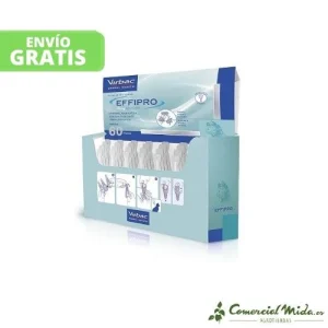 VIRBAC Effipro Spot On 60 Pipetas Antiparasitarias para Gatos