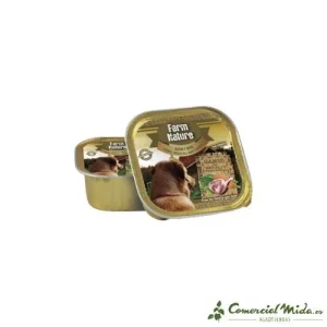 Comida Húmeda de Ganso con Brócoli y Zanahorias FARMNATURE para Perros